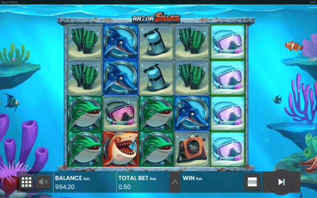 Razor Shark Gameplay with Mystery Stack